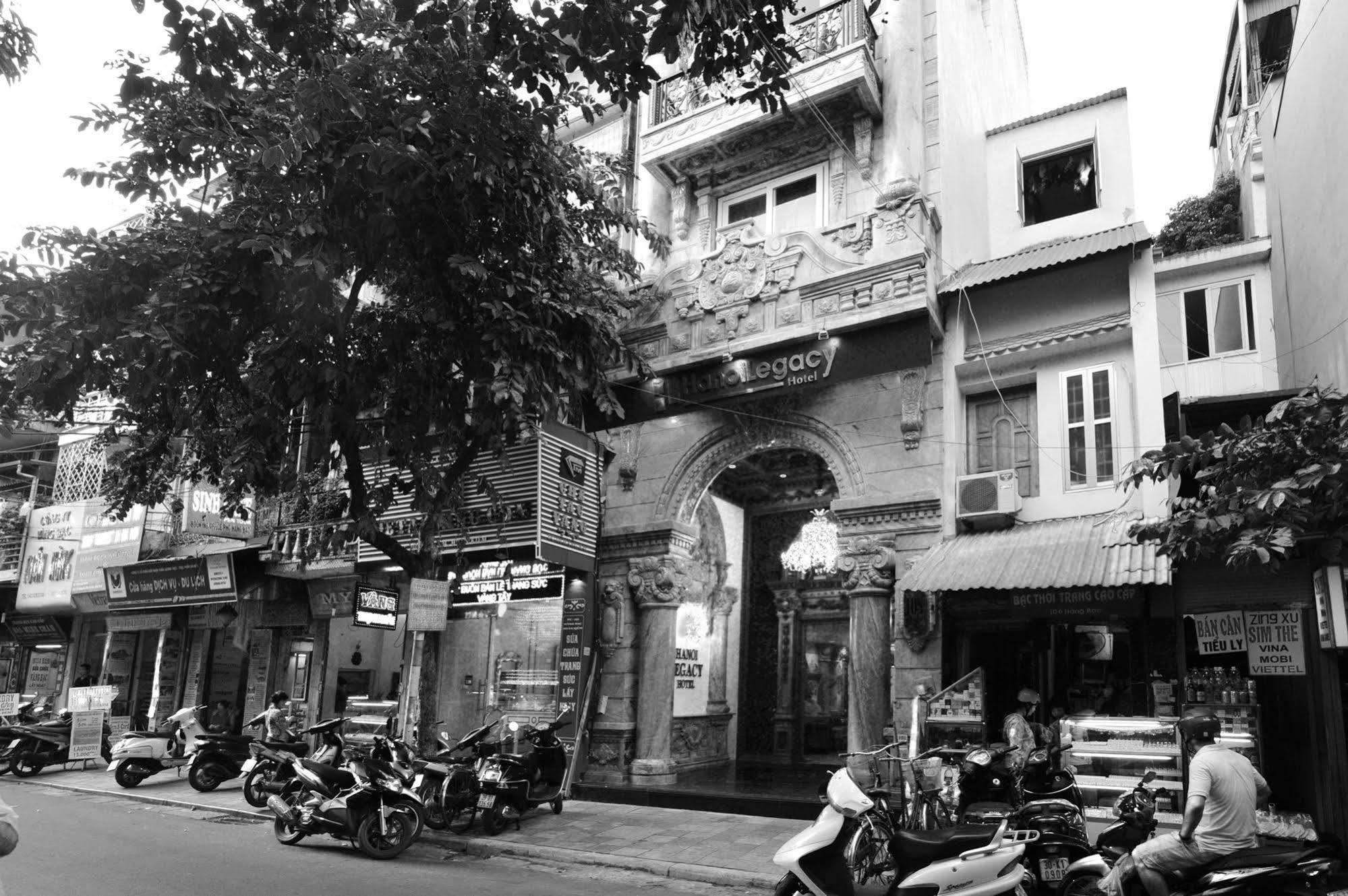 Hanoi Legacy Hotel - Hang Bac Exteriör bild